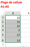 Comment gérer les plages de cellules Excel Coursinfo fr