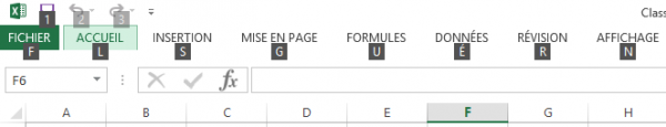 Les Raccourcis Clavier Dans Excel | Coursinfo.fr